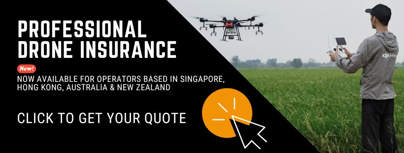 Drone Insurance for Singapore, Hong Kong, Australia & New Zealand